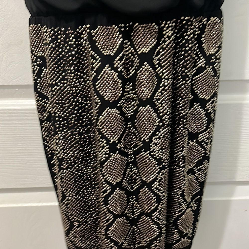 Cache Gold Beaded Dress - Picture 4 of 8